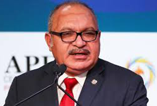 পাপুয়া নিউ গিনির প্রধানমন্ত্রীর পদত্যাগ