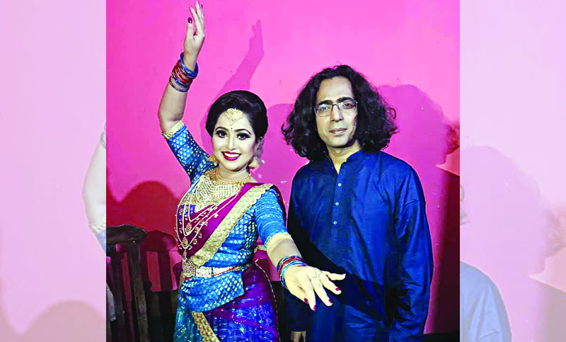 বাপ্পা গাইলেন নজরুল, নাচলেন নাদিয়া