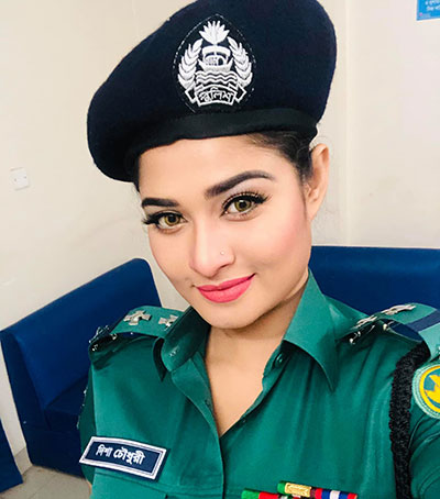 পুলিশ কর্মকর্তা শিরিন শিলা