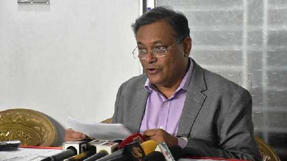 সরকার এমন কোনো বেকায়দায় নেই যে খালেদাকে যেকোনো উপায়ে মুক্তি দিতে হবে: হাছান