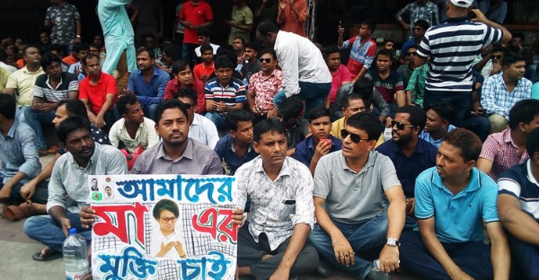  ফের আন্দোলনে ছাত্রদলের বিক্ষুব্ধরা
