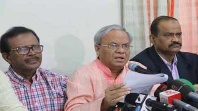 বিরোধী দলকে নিশ্চিহ্ন করতে বাকশালী শাসন প্রতিষ্ঠায় মরিয়া সরকার: রিজভী