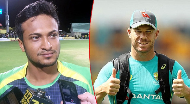 সাকিব-রুট-রোহিতের কাতারে ওয়ার্নার