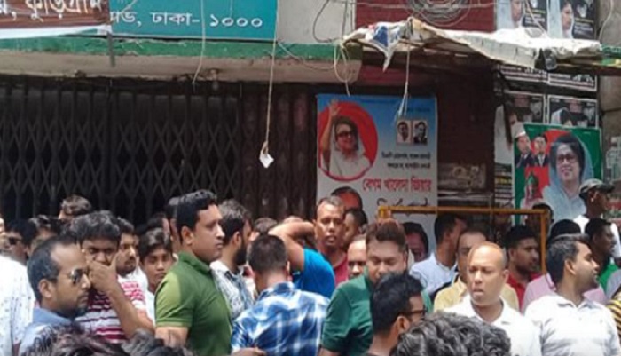 বিএনপির কেন্দ্রীয় কার্যালয়ে ছাত্রদলের তালা
