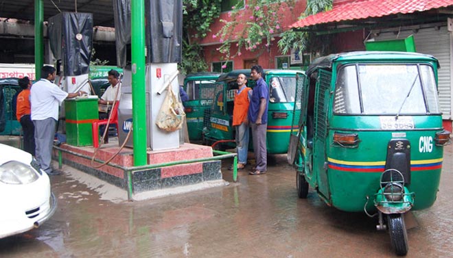 ঈদে ২৪ ঘণ্টা খোলা থাকবে সিএনজি ফিলিং স্টেশন 