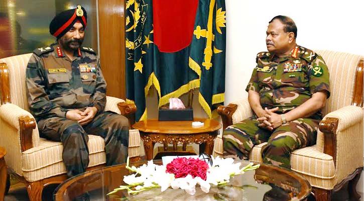 সেনাপ্রধানের সঙ্গে জেনারেল হারপাল সিংয়ের সাক্ষাৎ