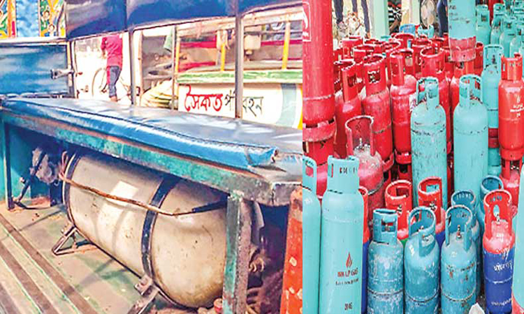 রাজপথে প্রাণহানির ঝুঁকি বাড়াচ্ছে যানবাহনের মেয়াদোত্তীর্ণ সিলিন্ডার