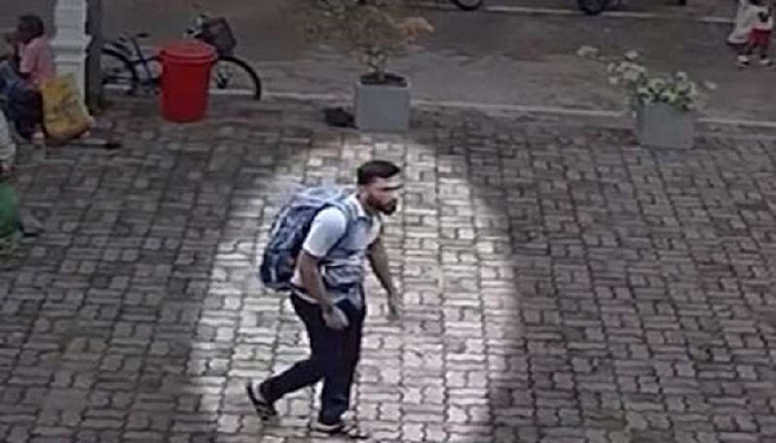 গির্জায় সন্দেহভাজন হামলাকারীর ভিডিও প্রকাশ