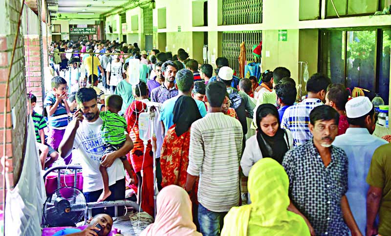 ডেঙ্গুতে আরো তিনজনের মৃত্যু, ২৪ ঘণ্টায় ভর্তি ২৩২৬