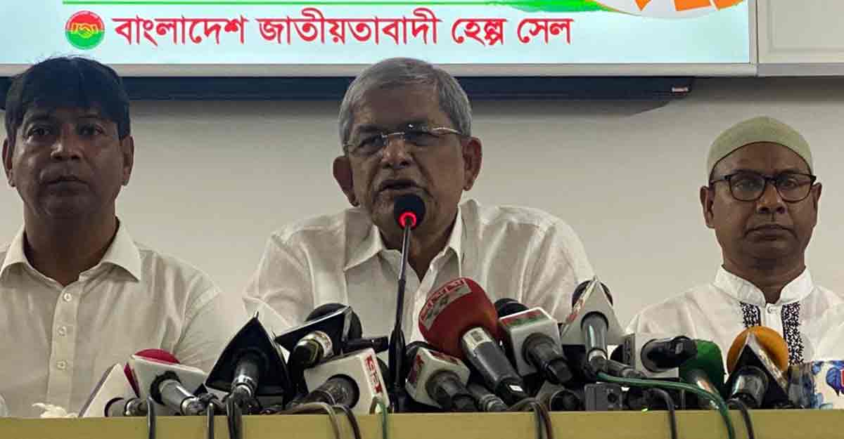 গ্রাম পর্যায়ে বিএনপির আন্দোলন শুরু হয়েছে : মির্জা ফখরুল