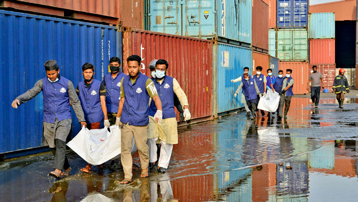 নিহতের পরিবারকে ১০ লাখ টাকা করে দেওয়ার ঘোষণা বিএম ডিপোর