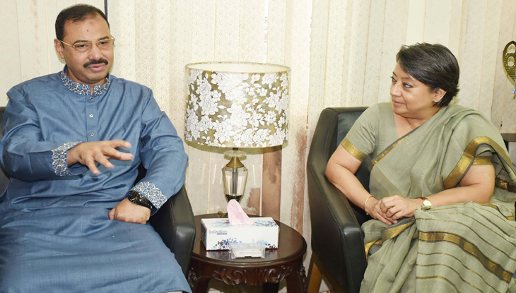 চসিক মেয়রের সঙ্গে ভারতীয় হাইকমিশনারের সাক্ষাৎ