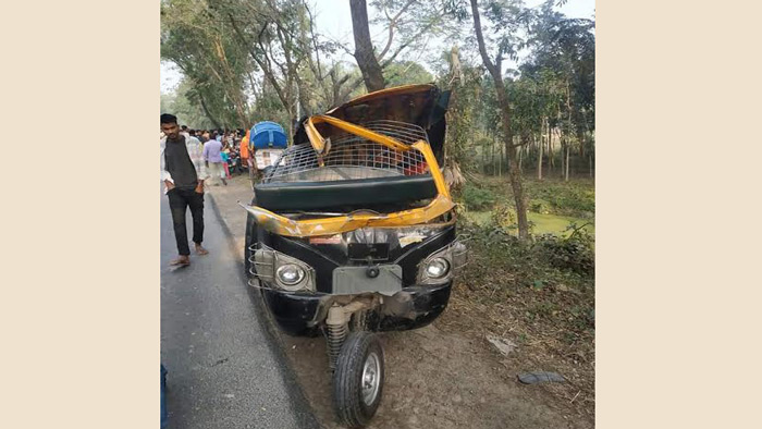 রাজবাড়ীর খানখানাপুরে সড়ক দূর্ঘটনায় নিহত ৫