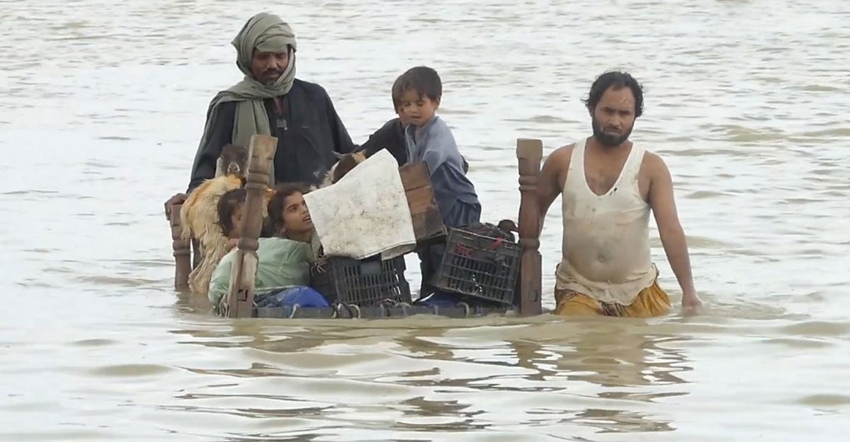 বন্যায় মৃত্যু হাজারের বেশি, আরও বৈশ্বিক সহায়তা চায় পাকিস্তান