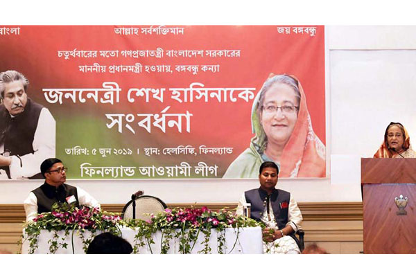 প্রবাসীদের বিএনপি-জামায়াতের অপপ্রচারের জবাব দেয়ার আহ্বান প্রধানমন্ত্রীর