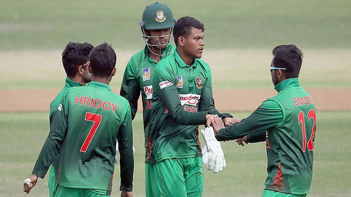 বোলারদের নৈপুন্যে টানা জয়ের স্বাদ নিলো যুবারা