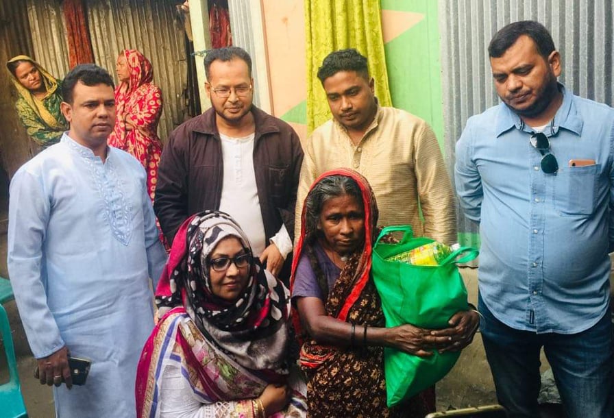 সেই রহিমা বেগমের পাশে শামীমা রাহিম শীলা