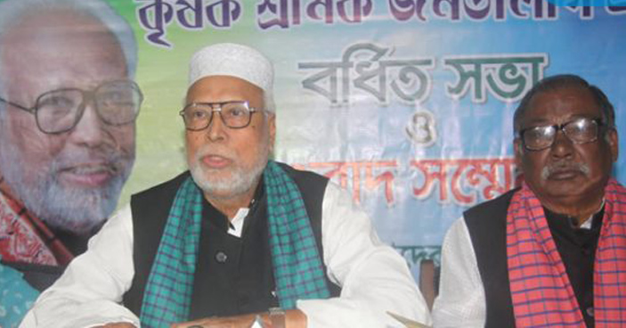 এক মাস পর ঐক্যফ্রন্ট ছাড়ছেন কাদের সিদ্দিকী: সাংসদদের শপথ নেয়ার প্রতিবাদ 