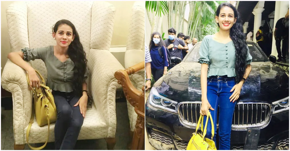 লঙ্কান প্রেসিডেন্ট প্রাসাদের সোফায় পালঙ্কে তোলা তরুণীর ছবি ভাইরাল