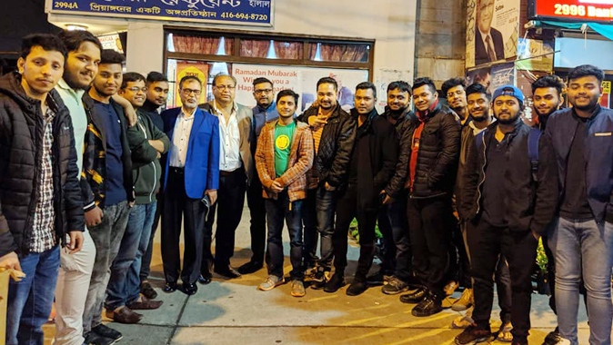 টরন্টোতে কানাডা ছাত্রলীগের জরুরী সভা অনুষ্ঠিত