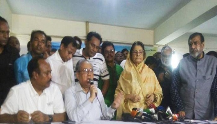 রওশনকে চেয়ারম্যান করে জাপার একাংশের চিঠি ইসিতে